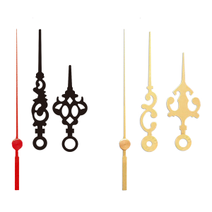 (#010) Clock movement kit with 2.5" hands, choose short to long shafts