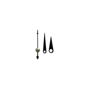 (#023) Clock movement kit with 1 1/2" hands, choose short to long shafts