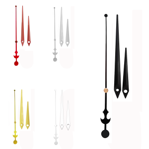 (#06) Clock movement kit and LONG 4.5" hands, choose short to long shafts